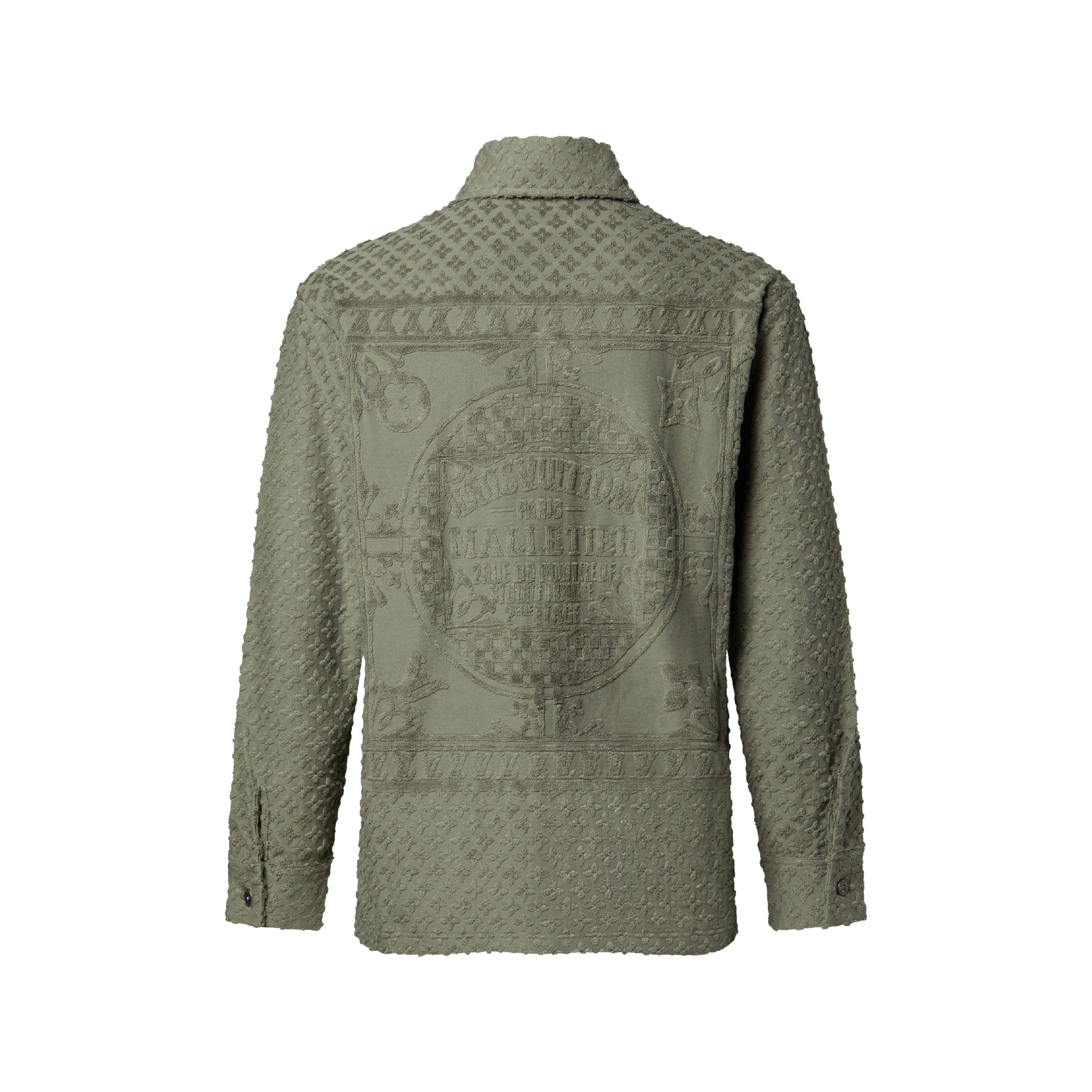 French Terry Jacquard Overshirt - Ready-to-Wear | LOUIS VUITTON